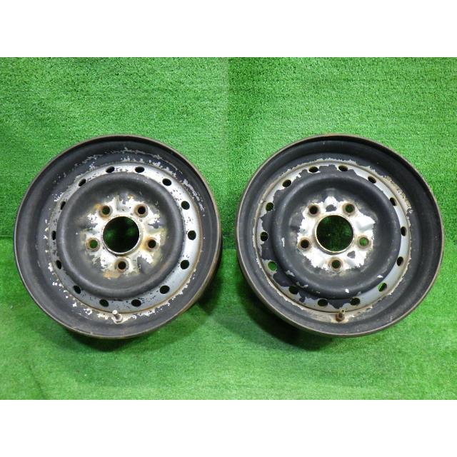 ハイエース 中古 トヨタ純正 LH80 ハイエース ホイール スチール 13.5