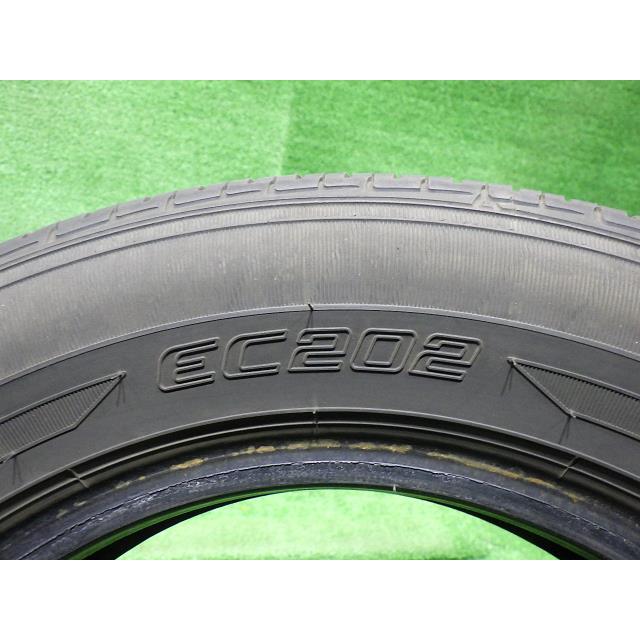 中古 ダンロップ タイヤ 夏 145/80R13 4本 2021年 EC202｜szkelv｜06