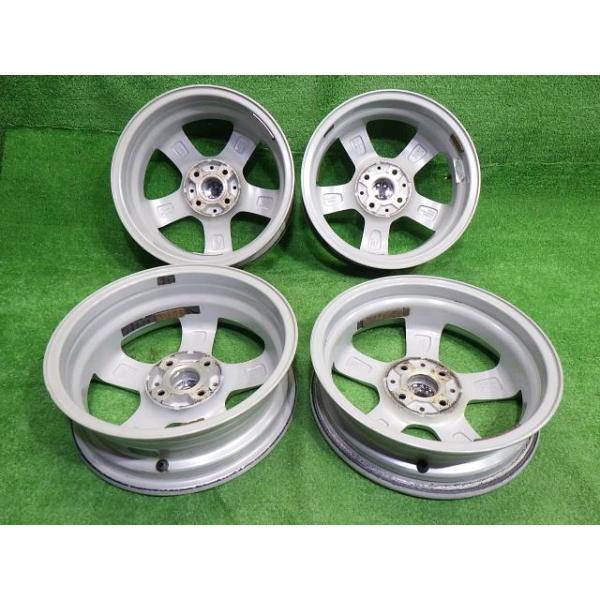三菱 MITSUBISHI 純正 アイ  HA1W ホイール アルミ シルバー 15インチ 4J 15インチ 5J 4穴 4本 100 三菱（MITSUBISHI） 社外 HA1W ホイール アルミ シルバー 15インチ 4J