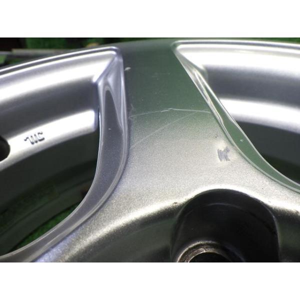 三菱（MITSUBISHI） 社外 HA1W ホイール アルミ シルバー 15インチ 4J