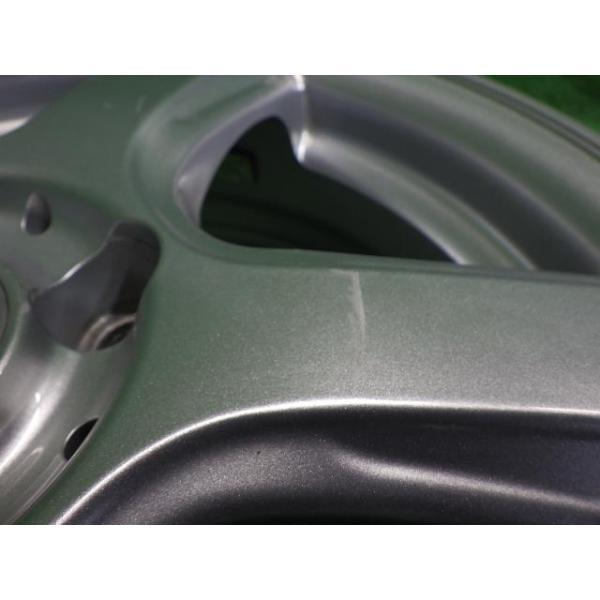 三菱（MITSUBISHI） 社外 HA1W ホイール アルミ シルバー 15インチ 4J