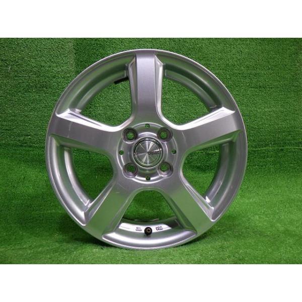 三菱（MITSUBISHI） 社外 HA1W ホイール アルミ シルバー 15インチ 4J