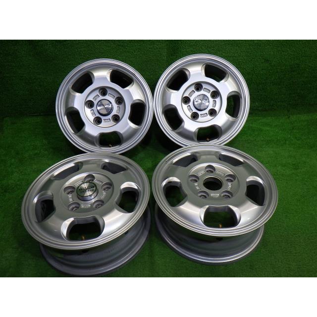 中古 社外 VICENTE ホイール アルミ 13インチ 5J 5穴 4本 114.3 : 鈴木 
