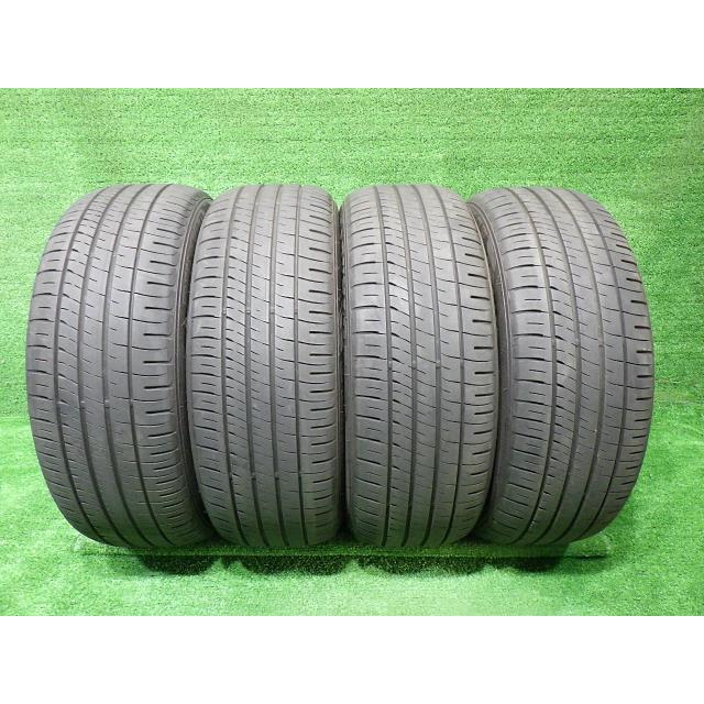 中古 ダンロップ タイヤ 夏 215/55R17 4本 2019年 EC204  