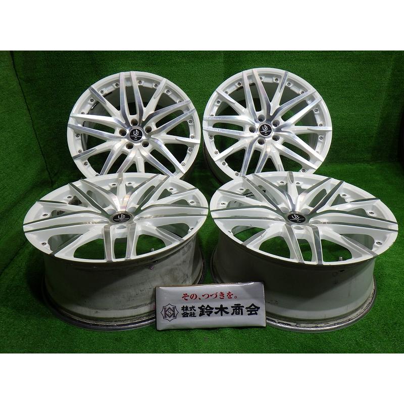 未使用品 社外ホイール 20インチ 4本 9J5HPCD114.3+35 アルファード ヴェルファイア ハリアー等 (VHH160) クレジットカード QR決済可能 共豊 アルファード ヴェルファイア ハリアー NX RX クラウン 他 20