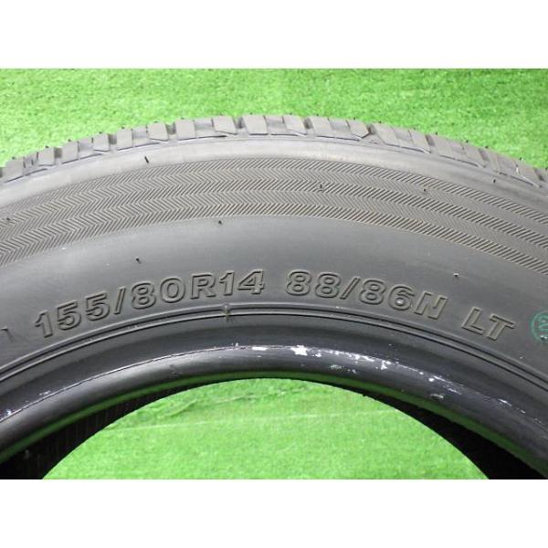 BRIDGESTONE サマー ブリヂストン V600 155/80R14 88/86N LT 2ホン 