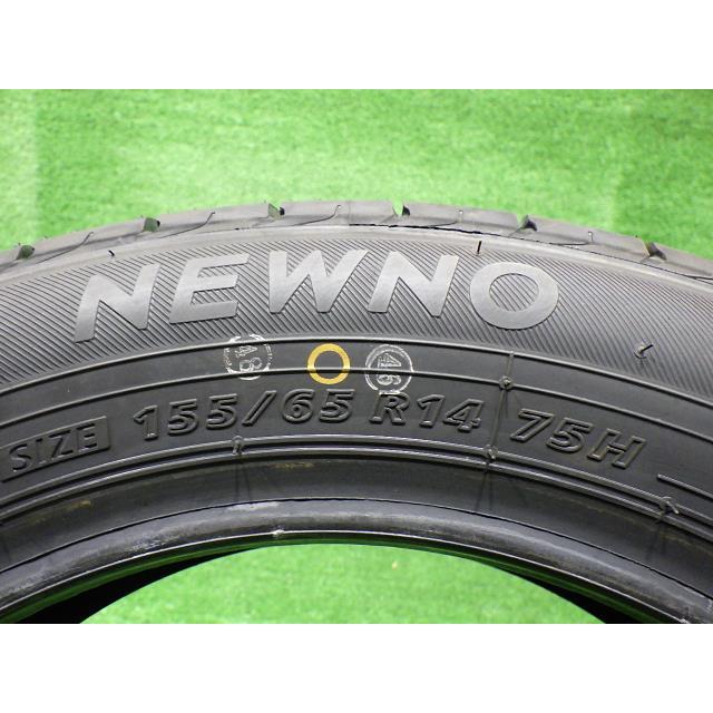 中古 ブリヂストン タイヤ 夏 155/65R14 1本 2023年 ニューノ : 鈴木