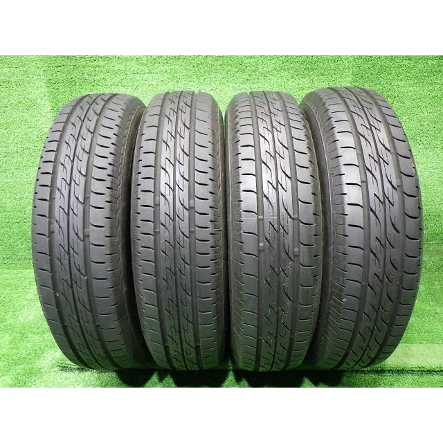 中古 ブリヂストン タイヤ 夏 155/80R13 4本 2022年 ネクストリー 