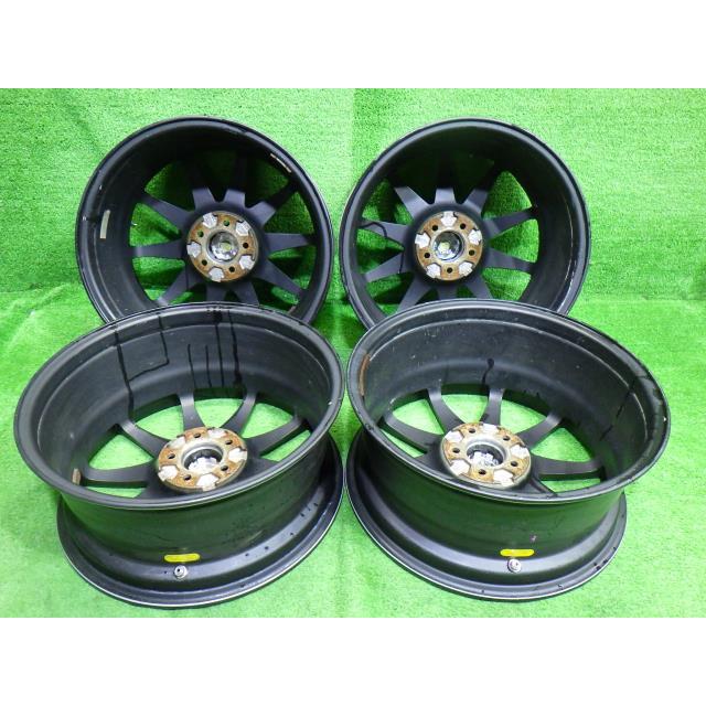 中古 社外 レアマイスター ホイール アルミ 17インチ 7.5J 5穴 4本 100 