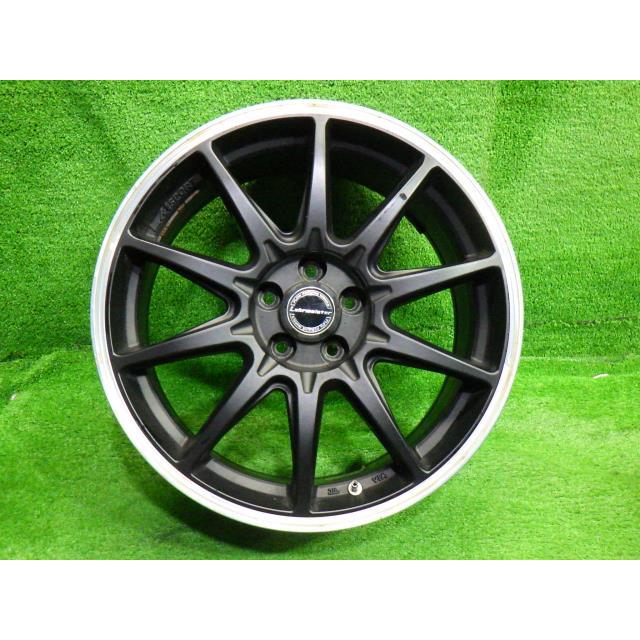 中古 社外 レアマイスター ホイール アルミ 17インチ 7.5J 5穴 4本 100 