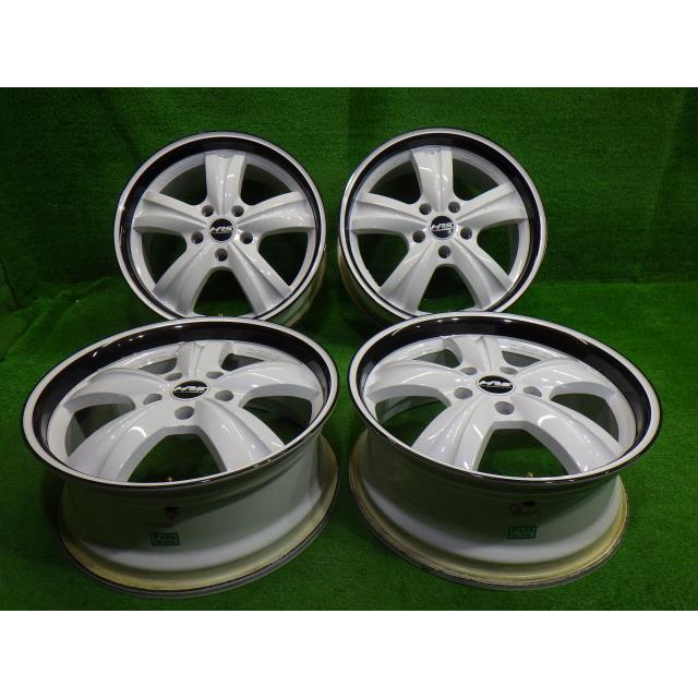 中古 社外 HRS ホイール アルミ 17インチ 7J 5穴 4本 114.3 : 鈴木商会 