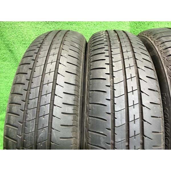 BRIDGESTONE サマー ブリヂストン エコピアNH200C 2本145/65R15・カタベリ有 2本175/55R15・内1本サイド傷有 4本 4ミリの画像