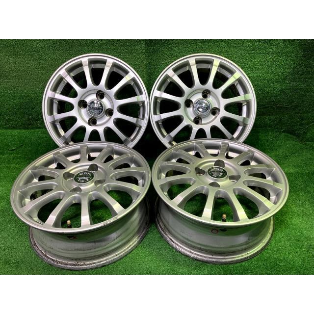 ノート 中古 日産純正 E12 ホイール アルミ 14インチ 5.5J 4穴 4本 100