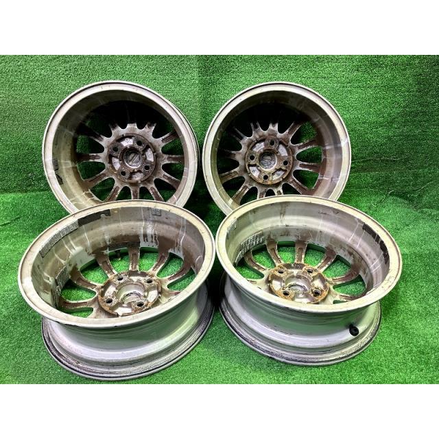 ノート 中古 日産純正 E12 ホイール アルミ 14インチ 5.5J 4穴 4本 100