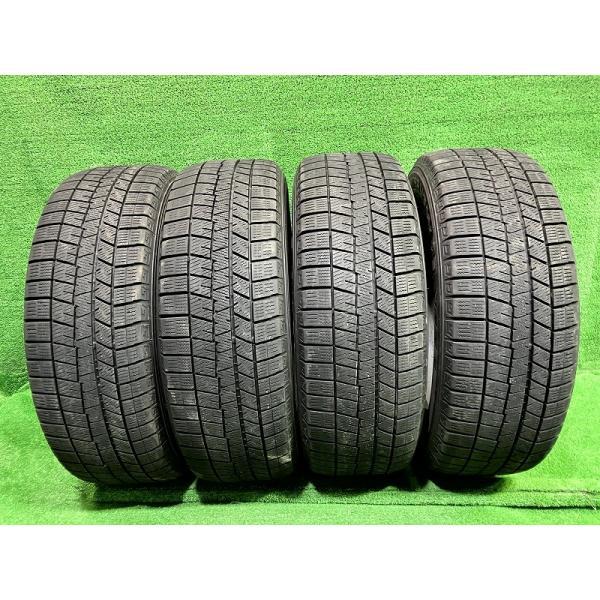 バリ山　DUNLOP ダンロップ　WM03 205/60R16 スタッドレス　タイヤ　2020年製　16インチ DUNLOP スタッドレス ダンロップ ウィンターマックスWM03 205/60R16 4