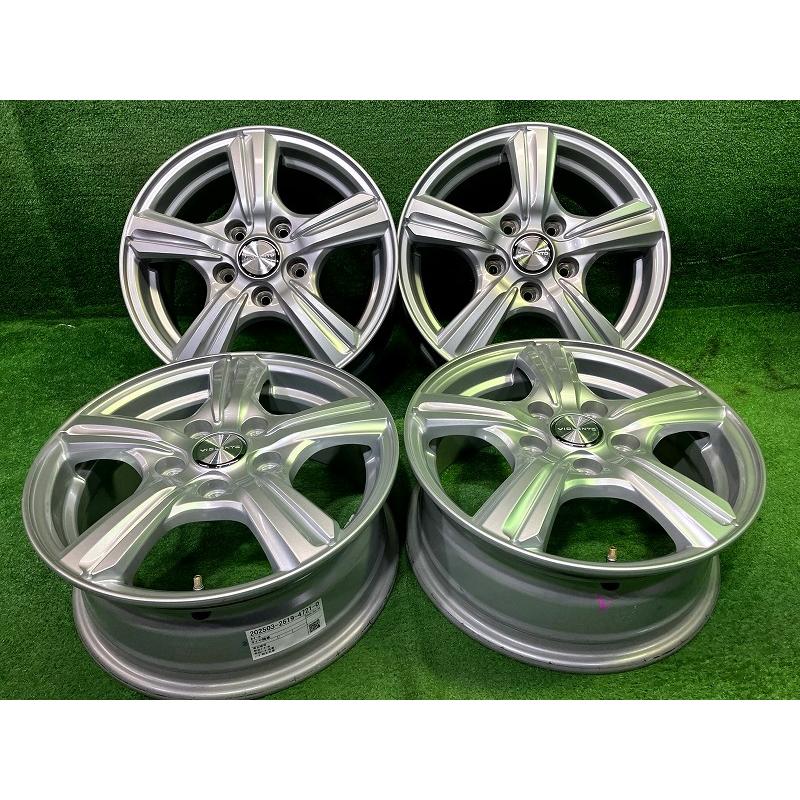 ビオレント 15インチ 6J 5穴 4本 114.3 +53 : 鈴木商会ELVストア  