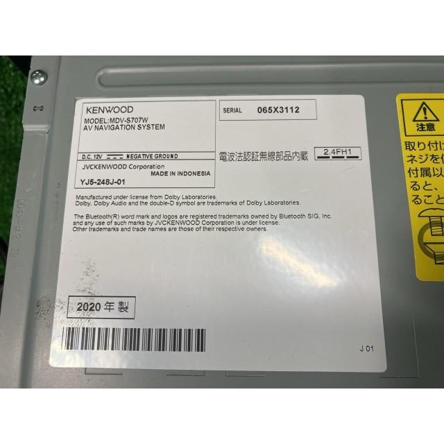 カーナビゲーション DVD CD メモリー BLUETOOTH 2019年 ケンウッド MDV 