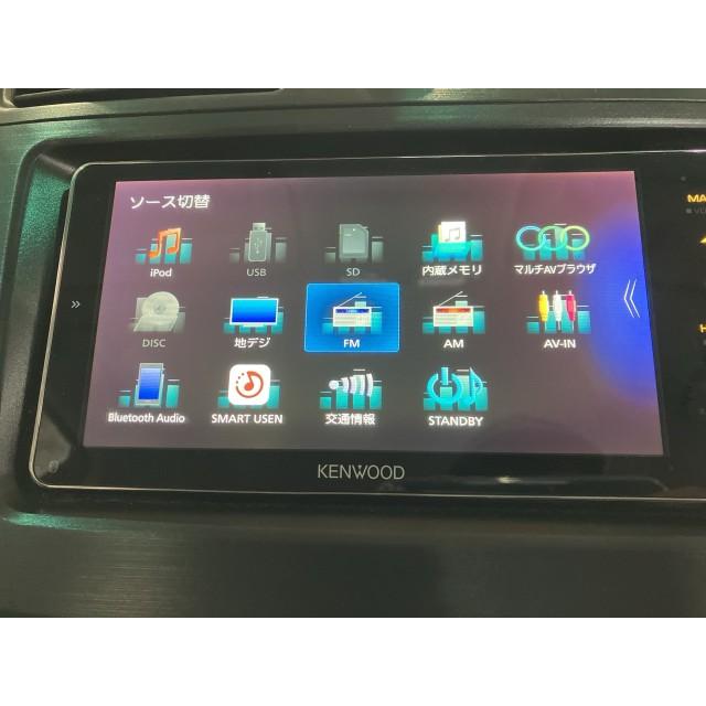 KENWOOD MDV-M807HDW 動作品 Bluetooth/DVD/CD カーナビゲーション DVD CD メモリー BLUETOOTH USB フルセグ 2019年