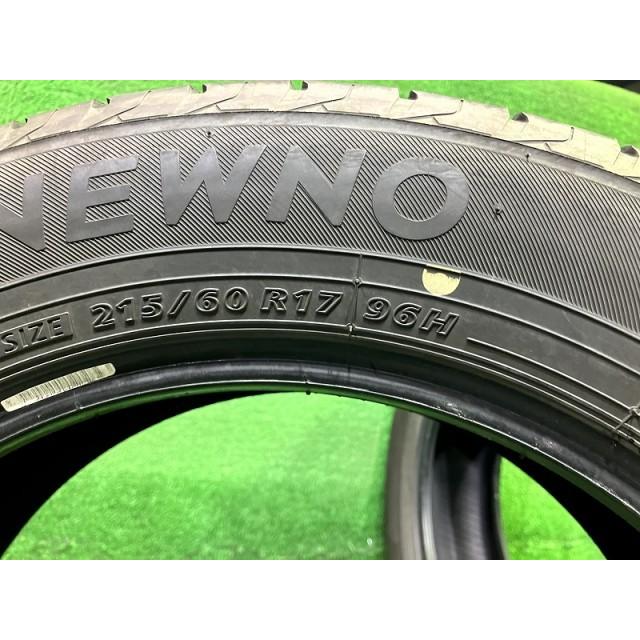 BRIDGESTONE サマー ブリヂストン ニューノ 215/60R17 2本 6ミリ 2023