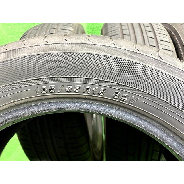 YOKOHAMA サマー ヨコハマ エコスES31 185/55R15 4本 5ミリ 2019年 