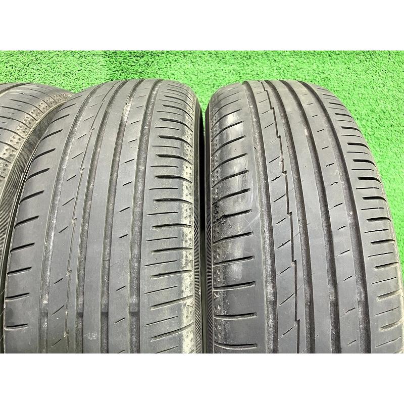155/65R14　社外アルミ夏タイヤのセット　軽自動車全般　ZERIOUS　ゼリオズ　出光×ヨコハマ　セリアル0424  まだまだ使える7分山位！！　 ZERIOUS サマー AP12 155/65R14 4本 1本3ミリ 3本4ミリ : 鈴木商会