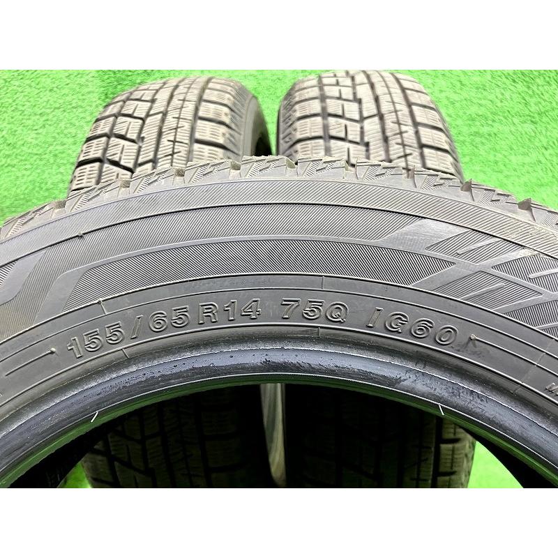 YOKOHAMA スタッドレス ヨコハマ アイスガードIG60 155/65R14 4本 7 