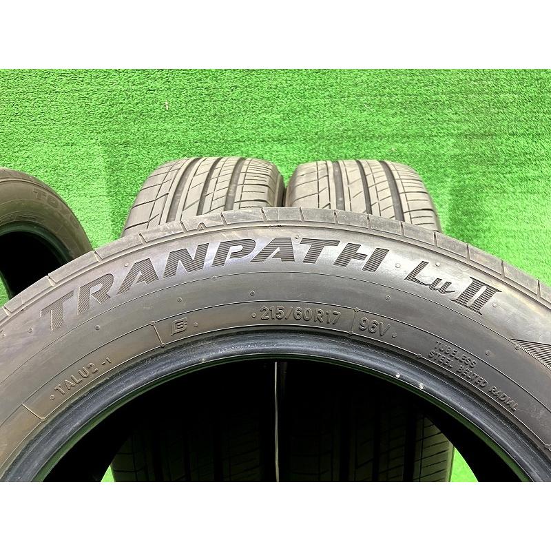 TOYO サマー トーヨー トランパスLU2 215/60R17 4本 2本5ミリ 2本6ミリ 