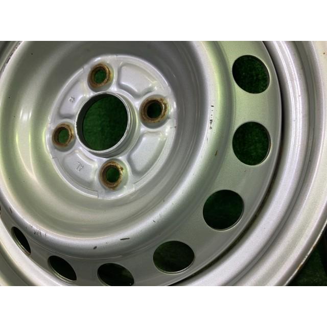 トヨタ TOYOTA 純正 プロボックス  NCP165V ホイール スチール シルバー 14インチ 5J 4穴 4本 100 トヨタ（TOYOTA） 純正 プロボックス NCP165V ホイール スチール