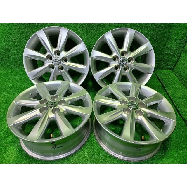 トヨタ TOYOTA 純正 トヨタ純正 ZGE25W ウィッシュ 15ｲﾝﾁ 6J 5穴 4本 100 +45 トヨタ（TOYOTA） トヨタ純正 ZGE25W ウィッシュ ZGE25W ホイール 15