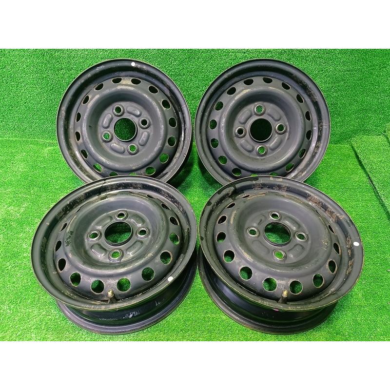 ダイハツ　s510pハイゼット　純正ホイール ダイハツ（DAIHATSU） 純正 ハイゼット S510P ホイール スチール クロ