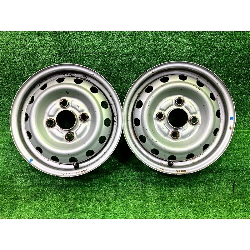 三菱（MITSUBISHI） 純正 ミニキャブ U62V ホイール スチール シルバー