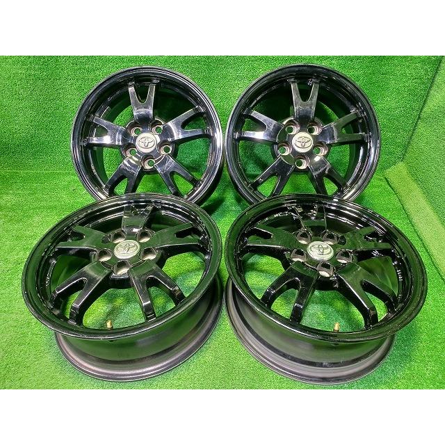 トヨタ ZVW50 プリウス 前期 後期 純正 15インチアルミホイール4本 トヨタ（TOYOTA） 純正 プリウス ZVW30 ホイール アルミ クロ 15インチ