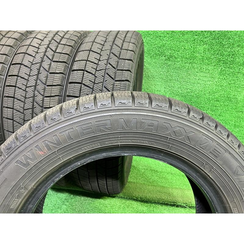 DUNLOP スタッドレス ダンロップ ウィンターマックスWM03 155/65R13 4