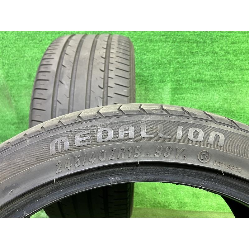 CST サマー メダリオンMD-A1 245/40R19 2本 3ミリ 2021年 : 鈴木商会