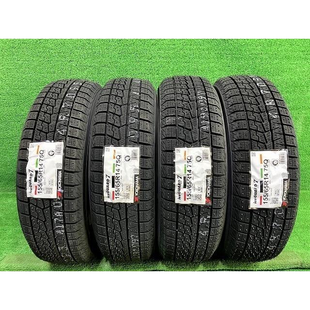 YOKOHAMA スタッドレス ヨコハマ アイスガードIG70 155/65R14 4本 8 