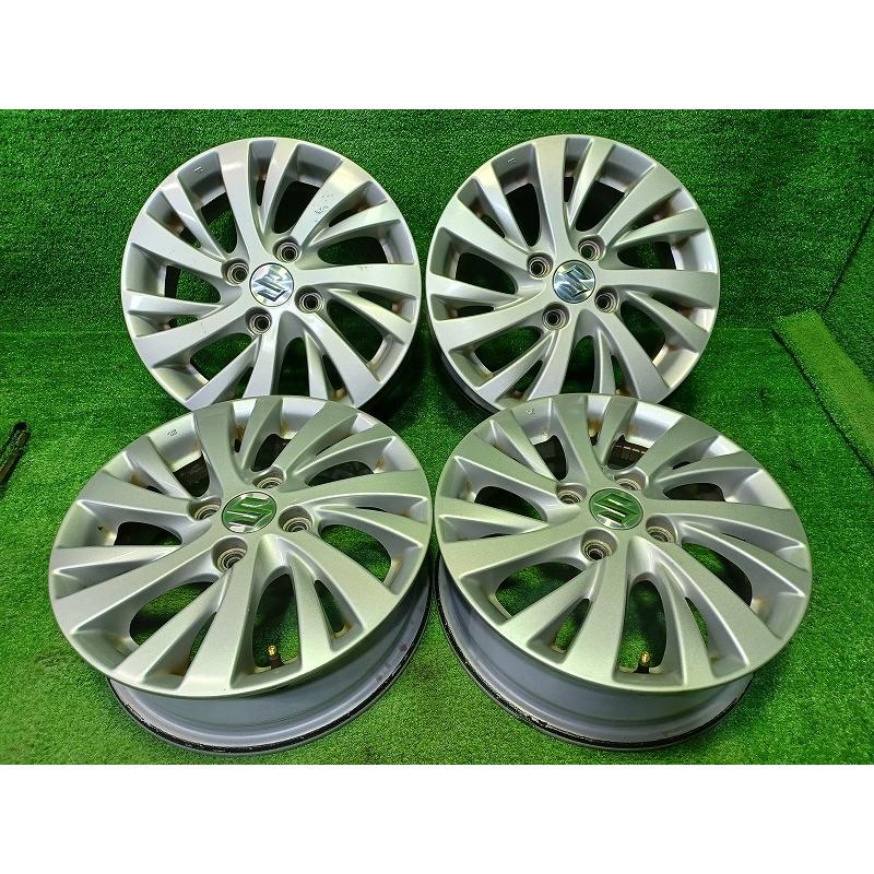 スズキ（SUZUKI） 純正 スペーシア MK53S ホイール アルミ シルバー 14