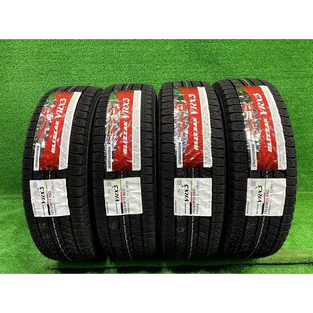 ●新品２０２５年製　ブリヂストン　VRX3　185/65R15　4本セット●作業工賃込み● ブリザック VRX3 4本セット 185/65R15 88Q ブリヂストン 2024年-2025年