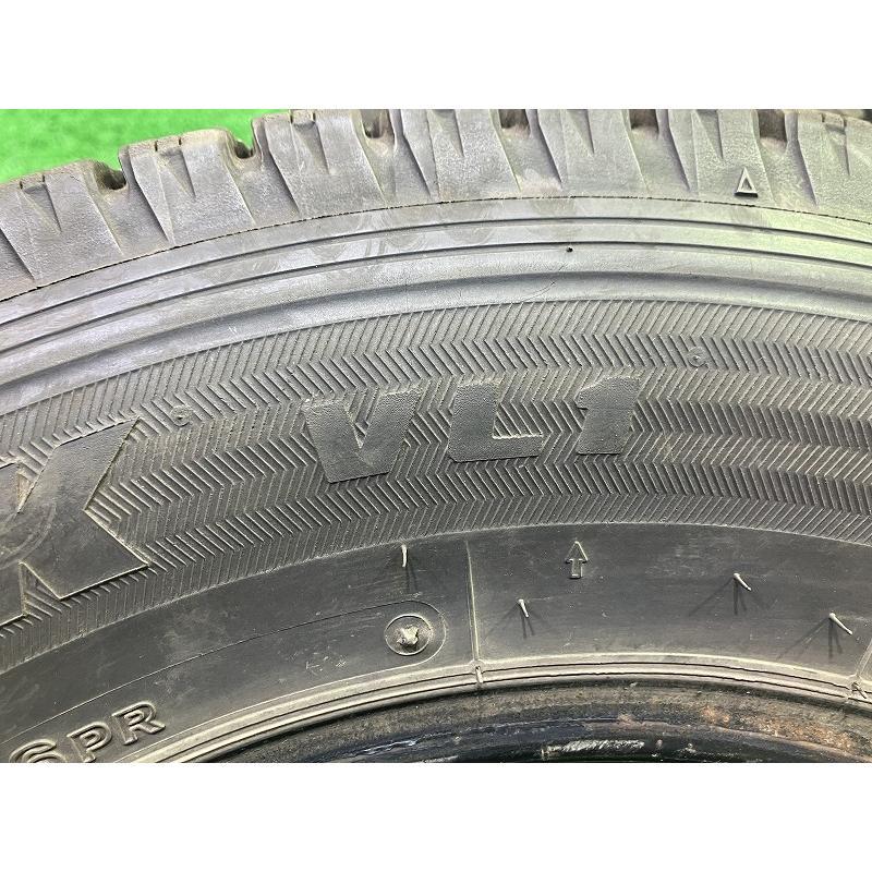 BRIDGESTONE スタッドレス ブリヂストン ブリザックVL1 165R14/6PR 4本 7ミリ 2021年 BRIDGESTONE スタッドレス ブリヂストン ブリザックVL1 165R14/6PR 4本
