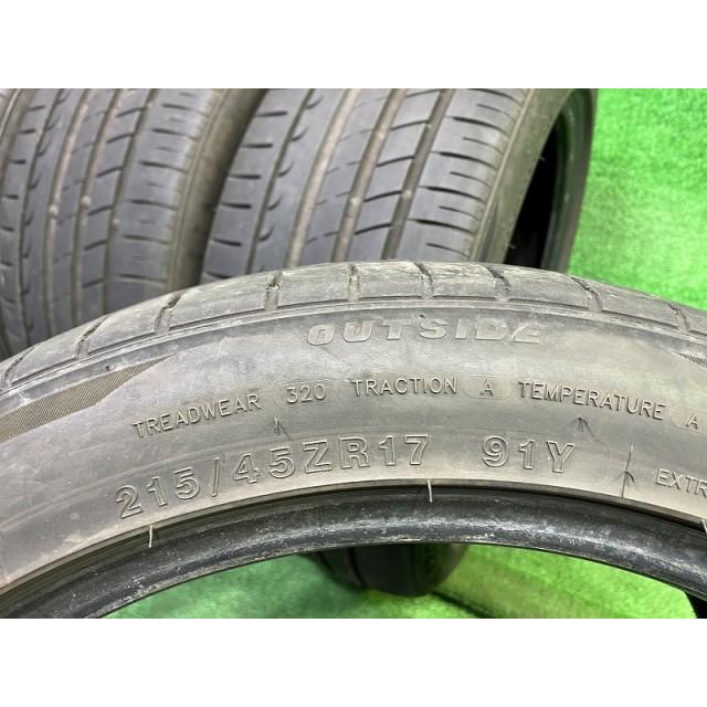 Minerva サマー ミネルバ ラジアルF205 215/45R17 4本 3ミリ 2021年の画像