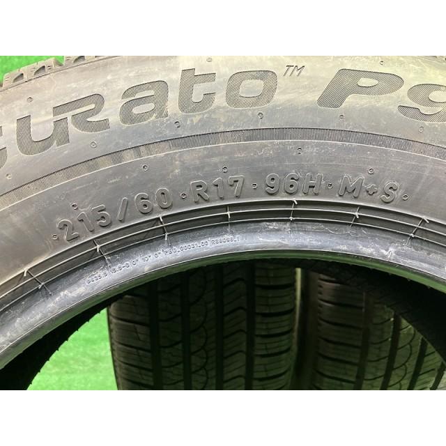 Pirelli サマー ピレリ チントゥラートP9AS 215/60R17 4本 8ミリ 2025