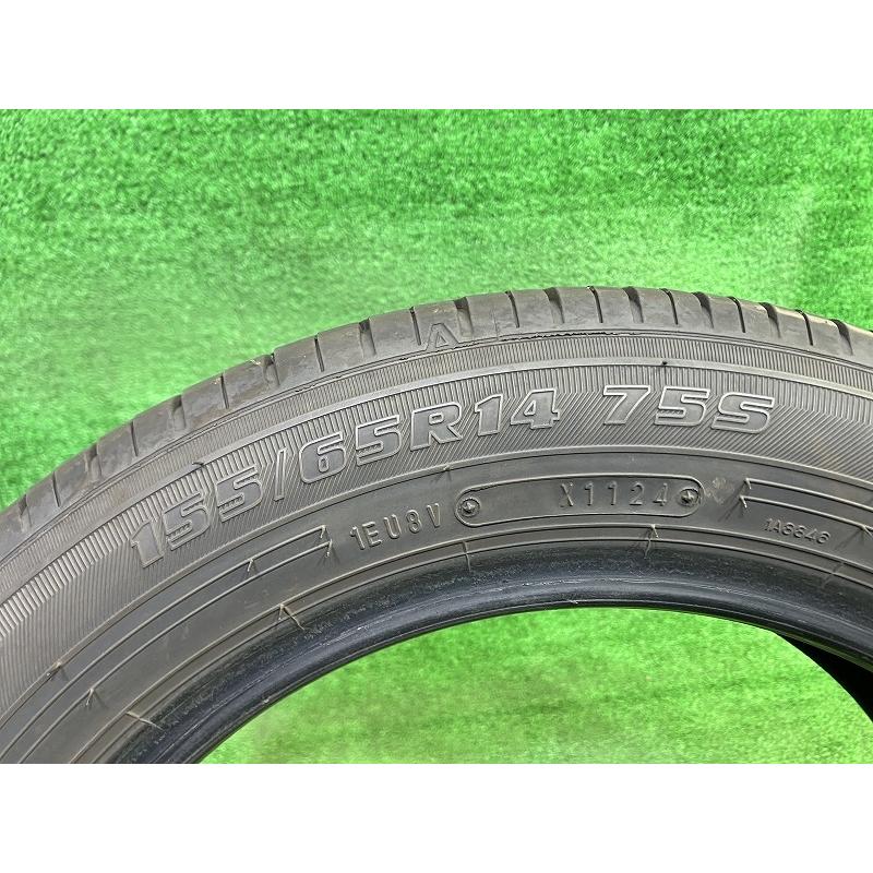 YELLOWHAT サマー イエローハット エコファイン 155/65R14 1本 5ミリ