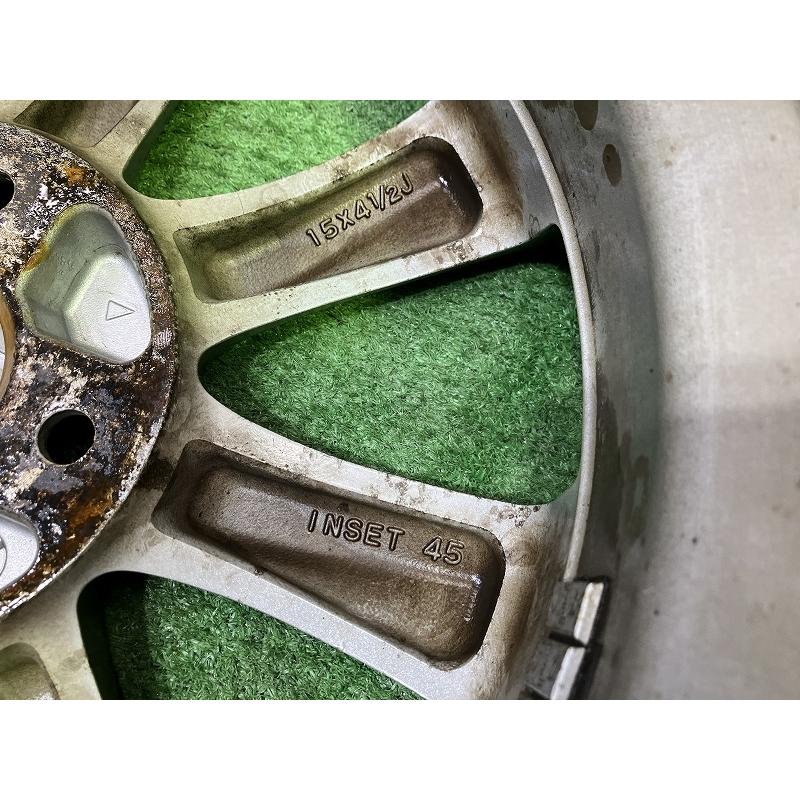 スズキ（SUZUKI） 純正 ソリオ MA15S ホイール アルミ シルバー 15