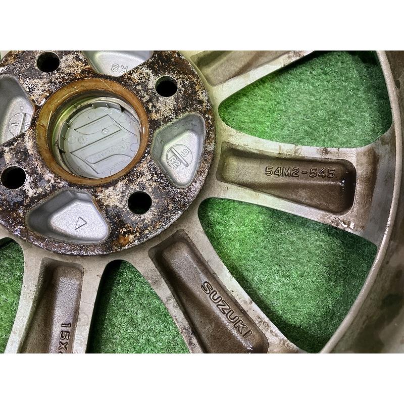 スズキ（SUZUKI） 純正 ソリオ MA15S ホイール アルミ シルバー 15