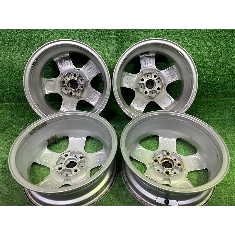 純正 ミニ RA16 ホイール アルミ シルバー 15インチ 5.5J 4穴 4本 100 