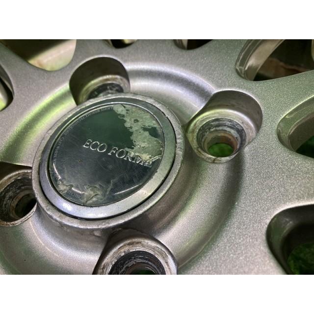 エコフォルム 軽自動車 ホイール アルミ シルバー 14インチ 4.5J 4穴 4