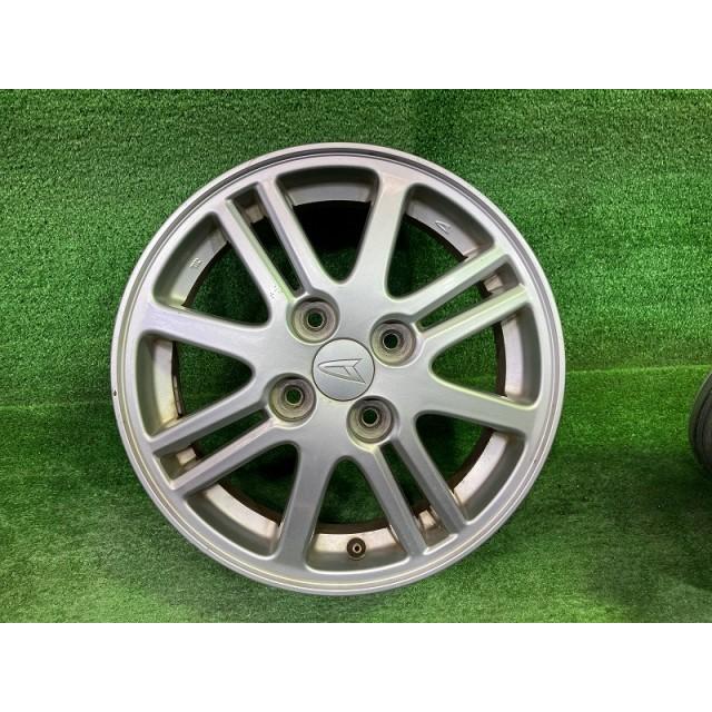 ダイハツ（DAIHATSU） 純正 ムーヴ L175S ホイール アルミ シルバー 14