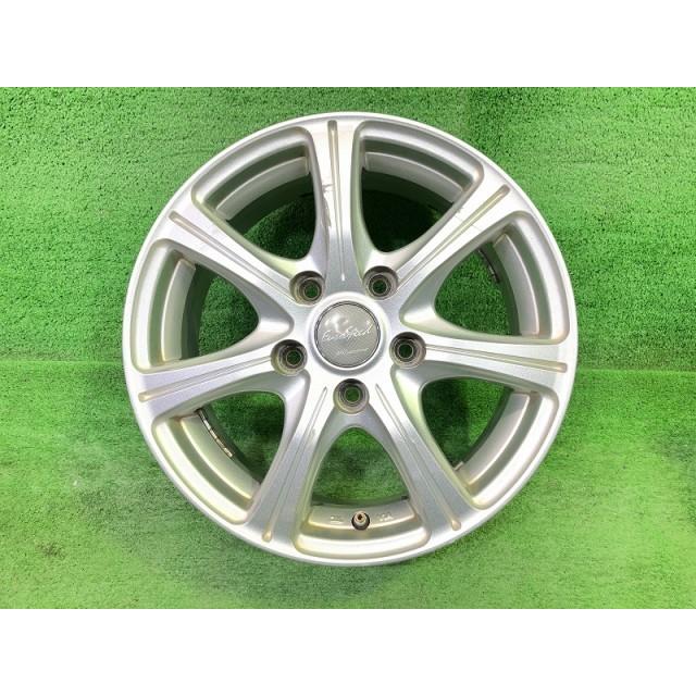 ユーロスピード  ステップワゴン フリード ホイール アルミ シルバー 15インチ 6J 5穴 4本 114.3 +50 ユーロスピード ステップワゴン フリード ホイール アルミ シルバー 15