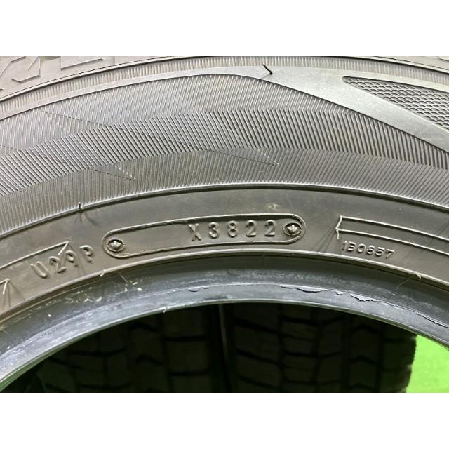 DUNLOP スタッドレス ダンロップ ウィンターマックスWM02 175/65R14 4本 7ミリ 2022年の画像