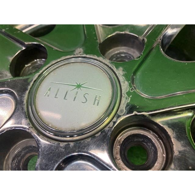 ALLISH  軽自動車 車輪 軽銀 メッキ 14in 4.5J 4穴 4本 100 +45