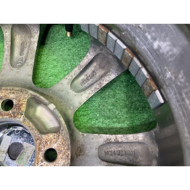 ALLISH  軽自動車 車輪 軽銀 メッキ 14in 4.5J 4穴 4本 100 +45